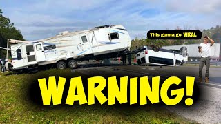 STOP RV Towing Accidents 6 Travel Trailer Mistakes Every RVer Should Know [upl. by Chev]