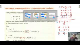 35 Sistema de equações do 1° grau algebra 7° ano [upl. by Isayg963]