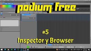 Podium Free  5 Inspector y Browser Curso en español [upl. by Hera938]