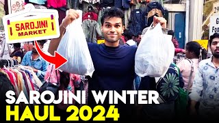 Sarojini Nagar Winter Fashion Shopping Guide 2024  Clothing Haul amp Market Tricks  BeYourBest San [upl. by Itirahc505]