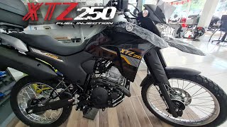 Nueva Yamaha XTZ 250 Modelo 2023  Precio Ficha Técnica y Colores [upl. by Arahat]