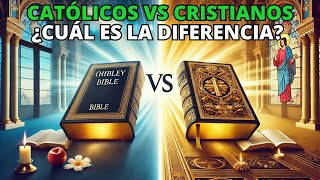 Católicos vs Cristianos ¿Cuál es la diferencia  La BIBLIA Lo Explica [upl. by Ennairak151]