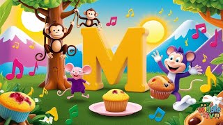 quotThe Marvelous Letter M Song  Fun amp Learning for Kidsquot  ABC Nursery Rhymes [upl. by Nevak943]