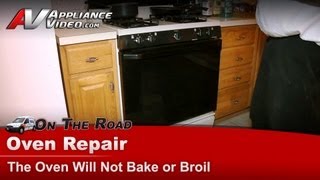 GE Stove Repair  Will Not Bake or Boil  Igniter [upl. by Ng]