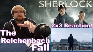 Sherlock 2x3 quotThe Reichenbach Fallquot  FINALE REACTION [upl. by Adnohsirk]