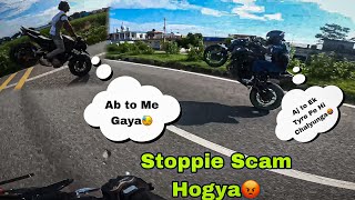 Zx10R Vs Z900 Drag Race 😈  Stoppie Karna Pada Bhut Bhari🤕 [upl. by Robyn]