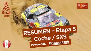 Resumen  CocheSxS  Etapa 5 Tacna  Arequipa  Dakar 2019 [upl. by Harrus]