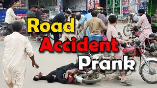 Road accident prank  Pakistani Prank  Amir Zulfiqar [upl. by Salema466]