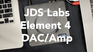 JDS Labs Element 4 DACAMP From CanJam SoCal 2024 [upl. by Ecirtnom]