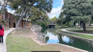 Walk and drive around Brackenridge park San Antonio TEXAS [upl. by Eeraj277]