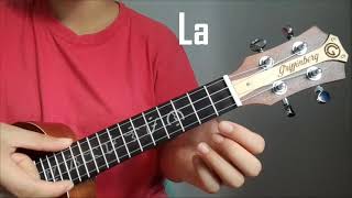 Ukelele Tutorial Do Re Mi Fa So La Ti Do [upl. by Publia]