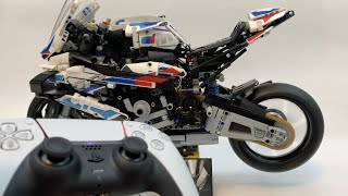 RC test LEGO Technic 42130 BMW M 1000rr [upl. by Vernita961]