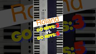 Сравнение звука Roland Go Keys 3 vs Go Keys5 roland piano фортепиано домашнийсинтезатор [upl. by Karol580]