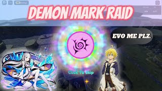 Solo Demon Mark Raid  All Star Tower Defense Roblox [upl. by Ellivnarg]