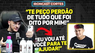 TOGURO E CREMOSINHO DESABAFARAM SOBRE TRETA DO PASSADO AO VIVO – IRONCAST CORTES [upl. by Dicky950]