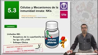 53 CÉLULAS Y MECANISMOS DE LA INMUNIDAD INNATA NKs [upl. by Margetts]