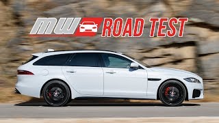 2018 Jaguar XF Sportbrake  Road Test [upl. by Stoneman40]