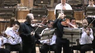 Petronius Negrescu conducting  Simfonia Concertante Mozart  KV 364 [upl. by Neerhtak]