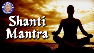 Shanti Mantra With Lyrics  Om Saha Navavatu  11 Times  Sanjeevani Bhelande  Peaceful Chants [upl. by Chatterjee264]