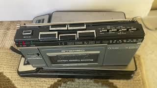 Radio Panasonic RX2700 Cassette Recorder [upl. by Iramo982]