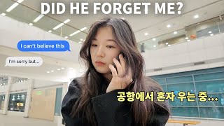 I moved to Korea for Love but ended up crying alone at the Airport  Boyfriend Pranked me [upl. by Garlan]