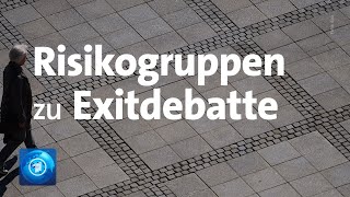 CoronaKrise Wie blicken Risikogruppen auf die Exitdebatte [upl. by Eniamrehc]