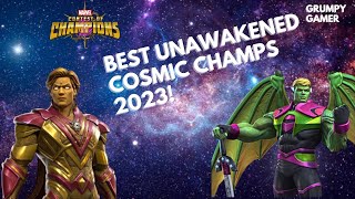 Cosmic Unawakened Tier List 2023  MCOC  Marvel Contest of Champions [upl. by Ahsatin]