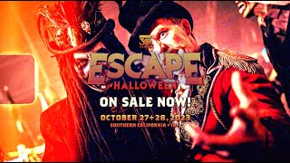 Escape Halloween 2023 Lineup [upl. by Artimas]