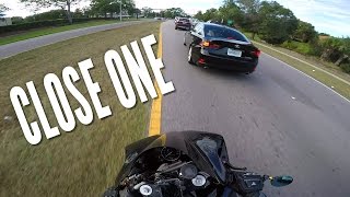 GET OFF TINDER amp DRIVE People trying to KILL motorcycle WEED story  Bad Drivers [upl. by Netsryk15]