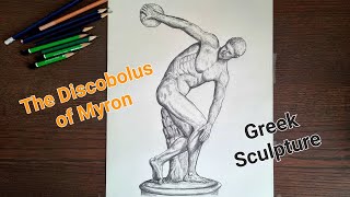 Artisticus 105  The Discobolus of Myron  Greek Sculpture [upl. by Landmeier]