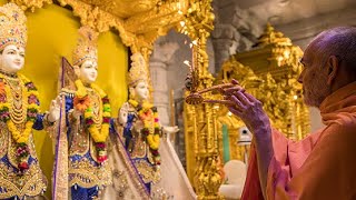 Baps Morning Aarti With New Ashtak And Suvarna Jayanti Mahotsav [upl. by Jessy121]