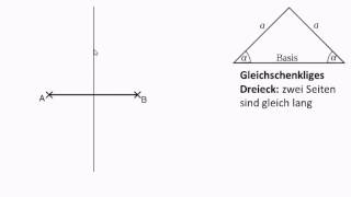 8210 Konstruktion gleichschenklig rechtwinkliges Dreieck [upl. by Aldrich]