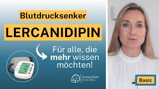 Lercanidipin Basic  Ihre Dosis Wissen ➡️ Die Grundlage für eine sichere und optimale Wirkung [upl. by Lamp]