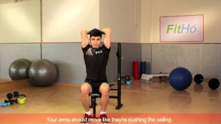 Seated Tricep Press [upl. by Suiravaj]