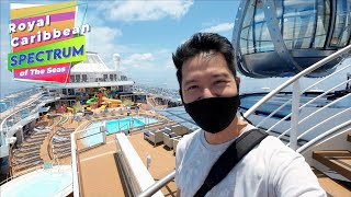 Royal Caribbean Spectrum of The Seas  Sail from Singapore [upl. by Anivle]