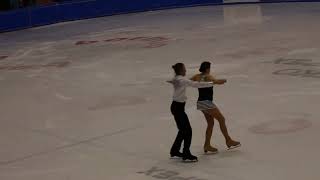 Daria Stiegler  Adrian Stiegler  WWMG 2024  Bormio Italy  Artistic Adult Pairs [upl. by Dnumde]