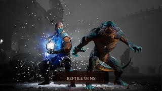 Mortal Kombat 1  Reptile vs Homelander [upl. by Marilla555]