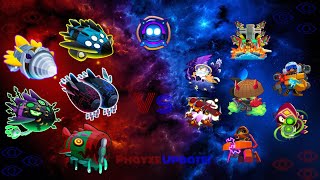 BTD 6 All Boss Bloons Elite Tier 5 Vs Lvl 100 Paragons Phayze Update [upl. by Salvidor915]