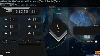 Hiyokko Santa to Yuki no Machi Dear A Remix Extra FC [upl. by Dich]