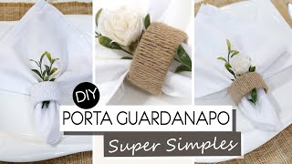 DIY  PORTA GUARDANAPO  barato e super fácil de fazer [upl. by Stilwell607]