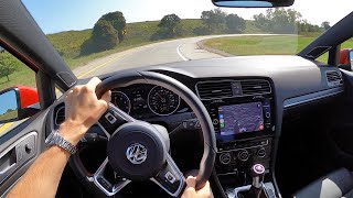 2020 Volkswagen GTI 6Speed Manual  POV Review [upl. by Cerelia]