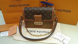 LOUIS VUITTON DAUPHINE Monogram  Unboxing [upl. by Cato]