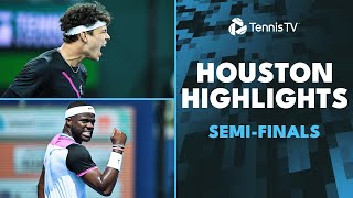 Shelton Plays Etcheverry Tiafoe Faces Darderi  Houston 2024 SemiFinals Highlights [upl. by Constantia]