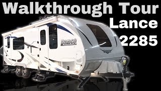 2019 Lance 2285 Travel Trailer Walkthrough Tour [upl. by Audrye]