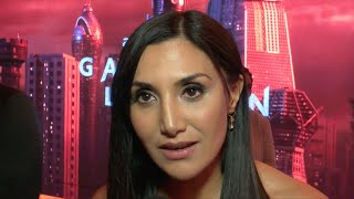 London Premiere Narges Rashidi aka Lale  Gangs of London The Fan Carpet [upl. by Ginder]