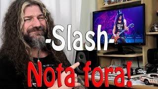 Slash  Todas as notas fora [upl. by Junna]