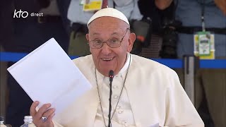 Discours du pape François au sommet du G7  14 juin 2024 [upl. by Dajma966]