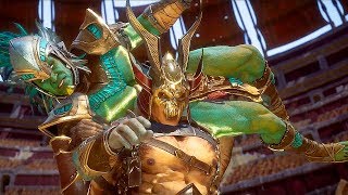 MORTAL KOMBAT 11 Shao Kahn Vs Kotal Kahn FULL Fight Scene MK11 Aftermath Edition [upl. by Einnim246]