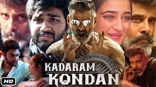 Kadaram Kondan Full HD Movie Hindi Dubbed I Vikram I Akshara Haasan Abi Hassan Story Explanation [upl. by Oijres]