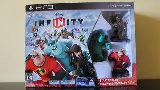 DISNEY INFINITY  STARTER PACK UNBOXING [upl. by Nhguaved974]